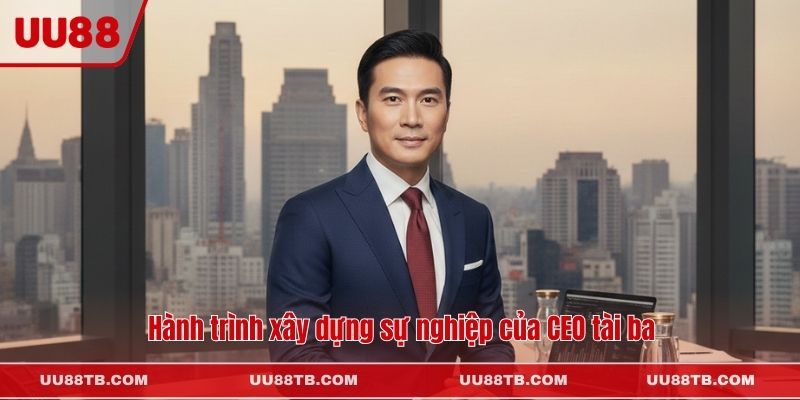 Hành trình xây dựng sự nghiệp của CEO tài ba